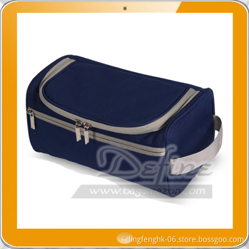 Waterproof Mens Toiletry Bag Hanging Makeup Bag Nylon Travel Organizer
